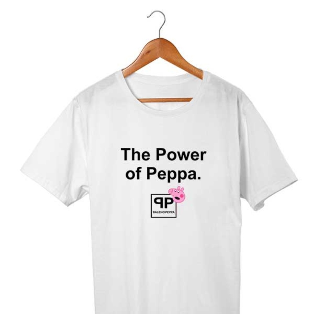 Balenciaga X Peppa Pig Fashion T Shirt